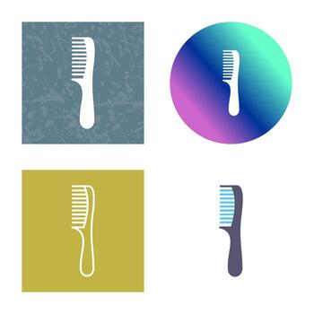 icono de vector de peine