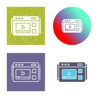 Video Vector Icon