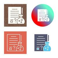 Hypothsis Vector Icon