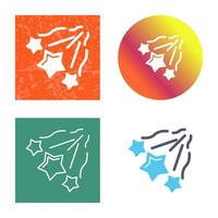 Falling Stars Vector Icon