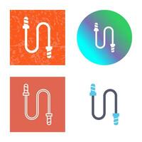 Jumping Rope Vector Icon