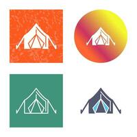 Tent Vector Icon