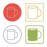 icono de vector de taza de café