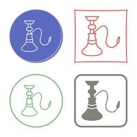 Unique Hookah Vector Icon