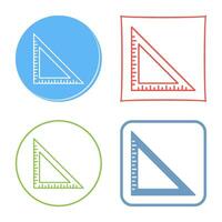 Set Square Vector Icon