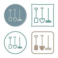 Gardening Tools Vector Icon