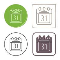 Calendar Vector Icon