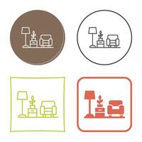 Living Room Vector Icon