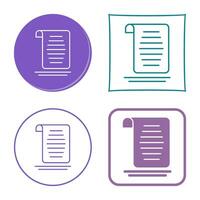 Document Vector Icon