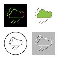 Rain Vector Icon