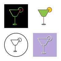 Cocktail Drink Vector Icon