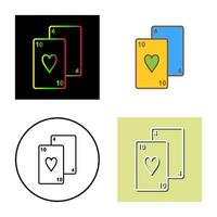 Playing Cards Vector Icon