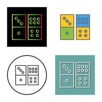 Domino Game Vector Icon