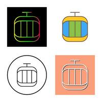 Cable Car Vector Icon