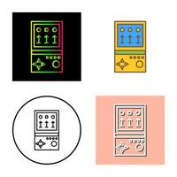 Unique Brick Game Vector Icon