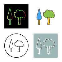 Trees Vector Icon