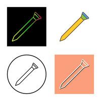 Nail Vector Icon