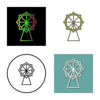 Ferris Wheel Vector Icon