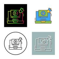 Video Marketing Vector Icon