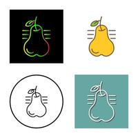 Pear Vector Icon