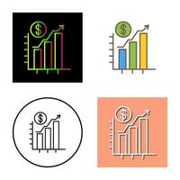 Chart Up Vector Icon