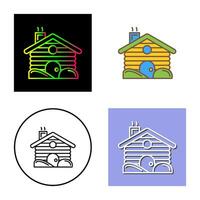 Cabin Vector Icon