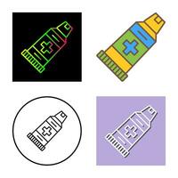 pegar icono vectorial vector