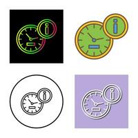 Clock Vector Icon