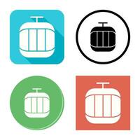 Cable Car Vector Icon