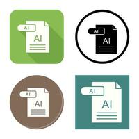 AI Vector Icon