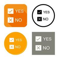 Yes and no - Vectorain - Free Vectors, Icons, Logos and More