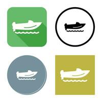 Speed Boat Vector Icon