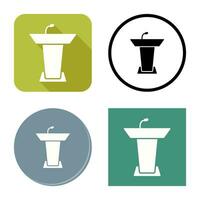 Podium Vector Icon