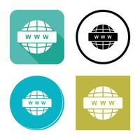 World Wide Web Vector Icon