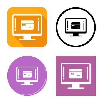 icono de vector de método de pago