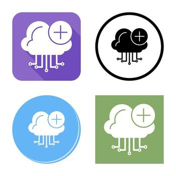Cloud Computing Vector Icon
