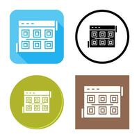 Layout Vector Icon