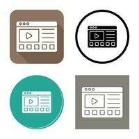 Online Tutorials Vector Icon