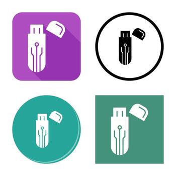 icono de vector de usb