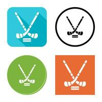 Ice Hockey Vector Icon