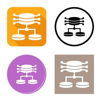 Structured Data Vector Icon