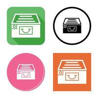 File Cabinet Vector Icon