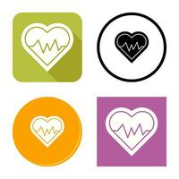 Heart Beat Vector Icon