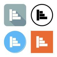 Object Alignment Vector Icon