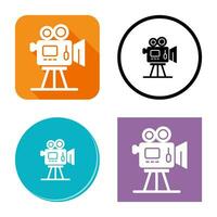 Movie camera Vector Icon