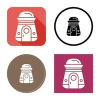 Space Capsule Vector Icon