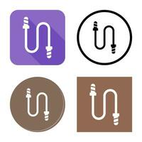 Jumping Rope Vector Icon