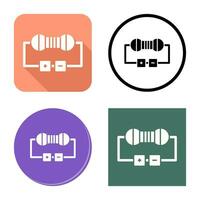 Resistor Vector Icon