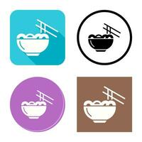 Chinese food Vector Icon