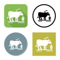 Cattle Vector Icon